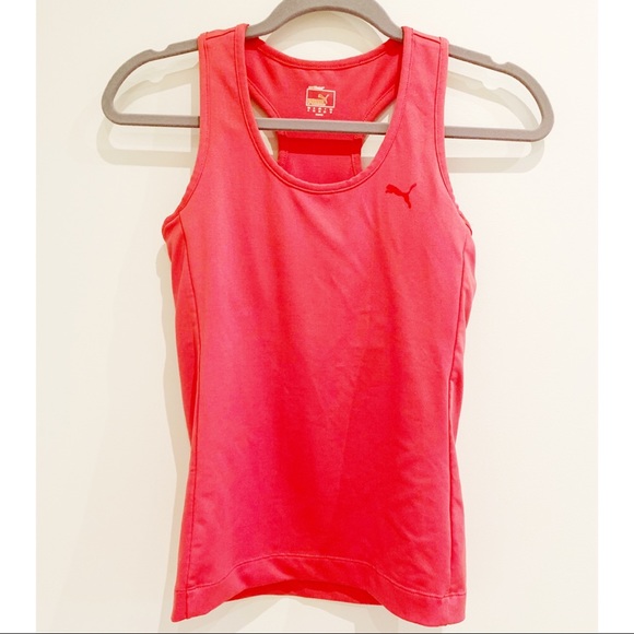 Puma Sport Lifestyle Tank Pink Size Small - Picture 1 of 6